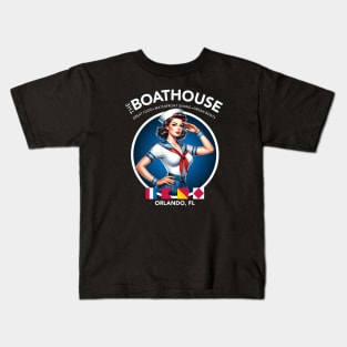 The Boat House Restaurant and Bar Orlando Florida Kids T-Shirt